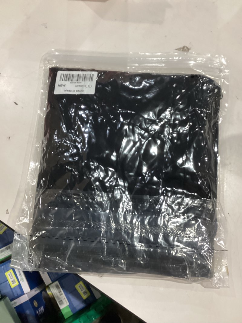 Condition photo showing New/Like New for Women's Joggers Pants with Zipper Pockets High Waisted Athletic Drawstring Sweatpants for Lounge Workout Jogging 2024 A_black Medium