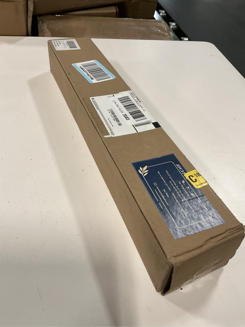 Condition photo showing New/Like New for joydeco no tools no drill cordless cellular shades, light filtering honeycomb blinds for indoor windows, thermal insulating & noise reducing (beige, 18" w x 36" h) light filtering - beige 18"w x 36"h