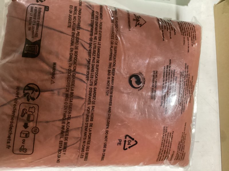 Condition photo showing New/Like New for Bed Skirt Queen Size Ruffled Bed Skirt with Split Corners, 16 Inch Drop Dust Ruffle Bed Skirts with Platform, 16'' Queen, Rust Rust 16''Queen