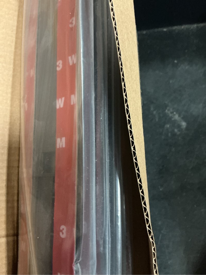 Condition photo showing New/Like New for door sill protector for toyota, stainless steel car door entry guards, anti-scratch sills protectors door scuff plate covers for car hybrid (width 1.97") black