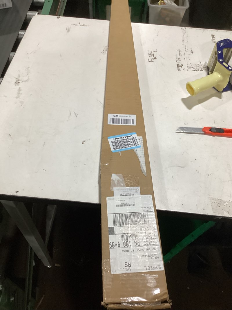 Condition photo showing Good Condition for ivilon drapery window curtain rod - end cap style design 1 inch pole. 72 to 144 inch color satin nickel 72 to 144 in.