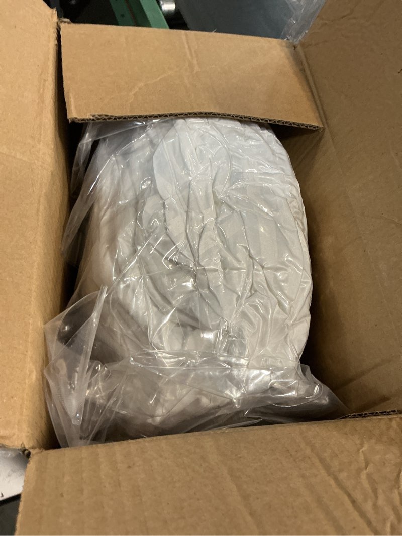 Condition photo showing New/Like New for bedlore king mattress topper, thick pillow top pad for back pain relief, cooling soft mattress cover with deep pockets 6-18 inch white king