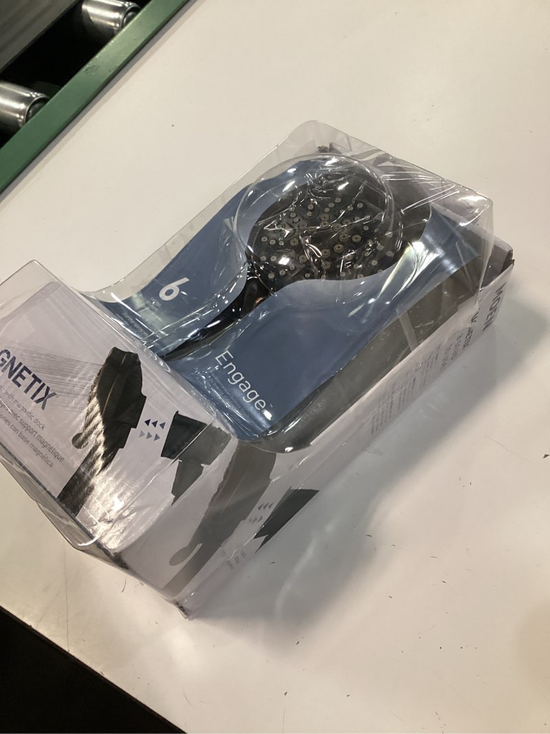 Condition photo showing Good Condition for moen engage magnetix mediterranean bronze 3.5-inch six-function detachable handheld showerhead with magnetic docking system, 26100brb mediterranean bronze showerhead handheld shower