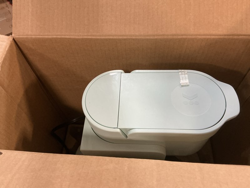 Condition photo showing As Is for Keurig K-Express Single Serve K-Cup Pod Coffee Maker, 3 Brew Sizes, Strong Button Feature, 42oz Removable Reservoir, Mint