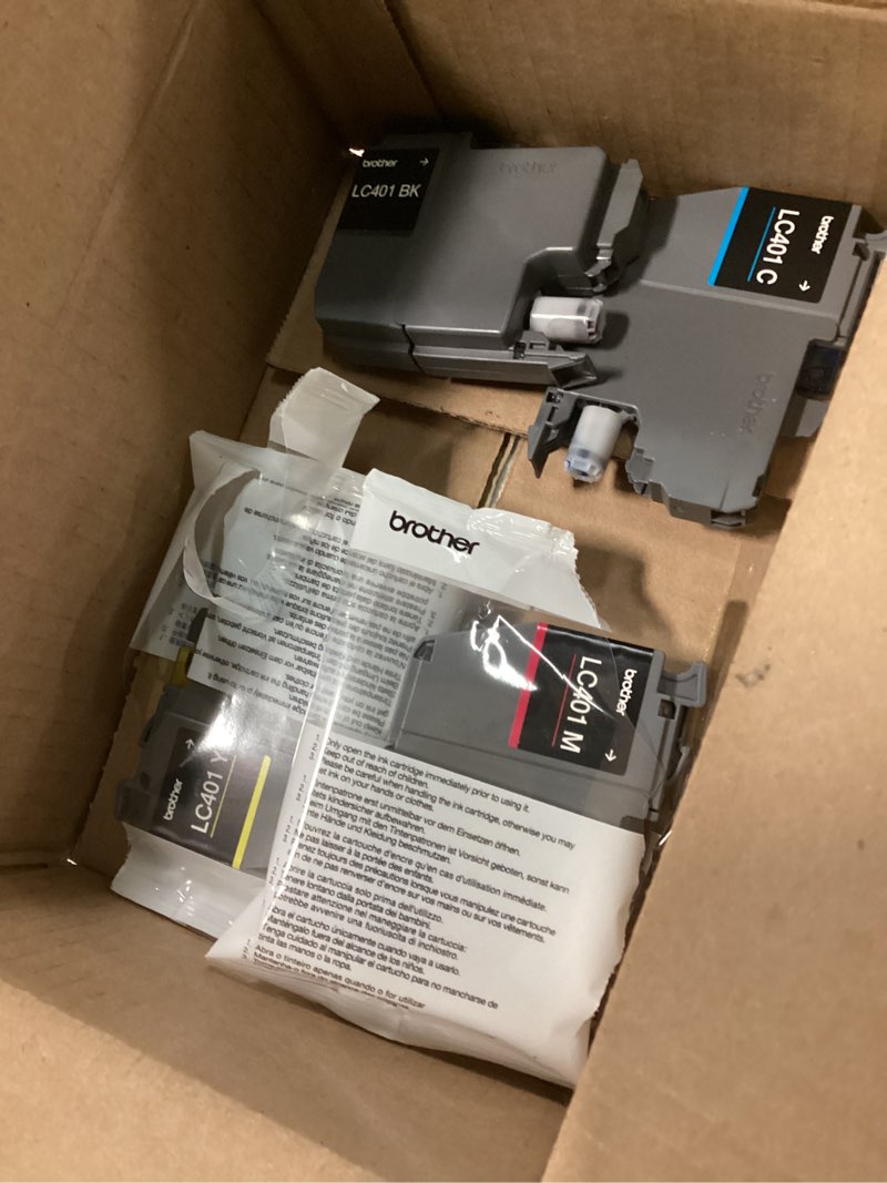 Condition photo showing As Is for Brother Genuine LC4014PKS Standard Yield 4-Pack Ink Cartridges – Includes 1 Cartridge Each of Black, Cyan, Magenta and Yellow