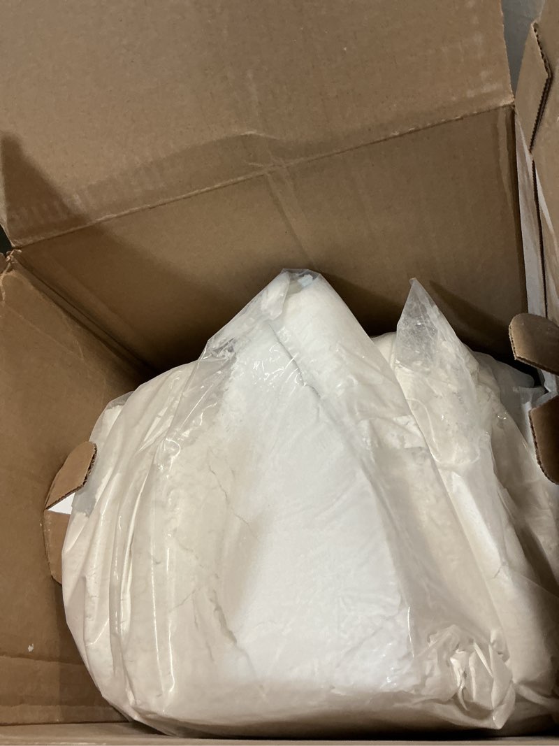 Condition photo showing As Is for robelle 24-pounds premium d.e. for pool filters, diatomaceous earth de pool filter powder, made in usa