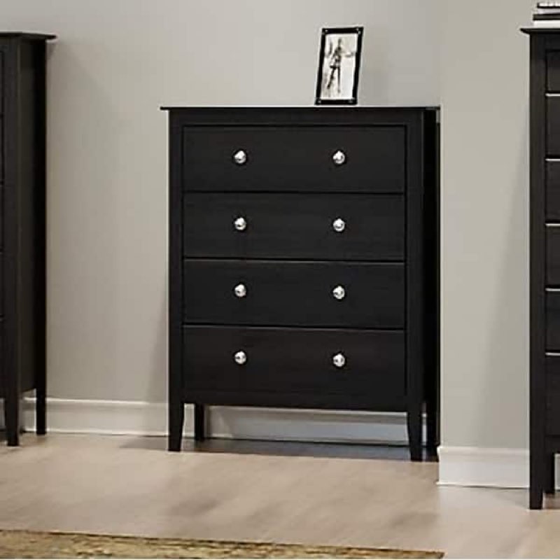 ( similar products) with crack Black dresser 4 drawer