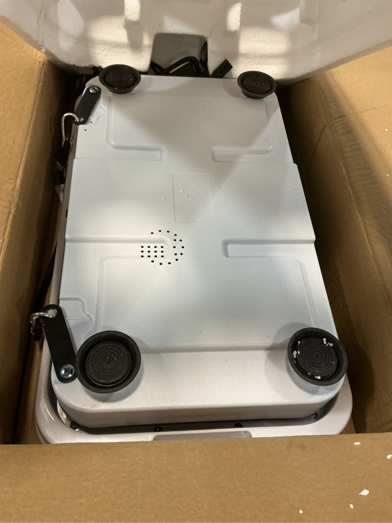 Condition photo showing Good Condition for Shake Plate Vibration Exercise Machine for Lymphatic Drainage Massager & Weight Loss, 400 lbs Capacity Whole Body Vibrating Plate Workout for Women and Men Baby Pink