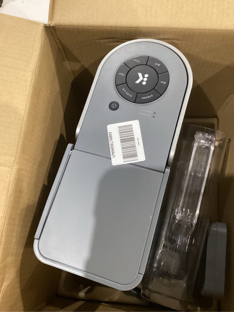 Condition photo showing As Is for Keurig K-Elite Single Serve K-Cup Pod Coffee Maker, with Strength and Temperature Control, Iced Coffee Capability, 8 to 12oz Brew Size, Programmable, Brushed Silver