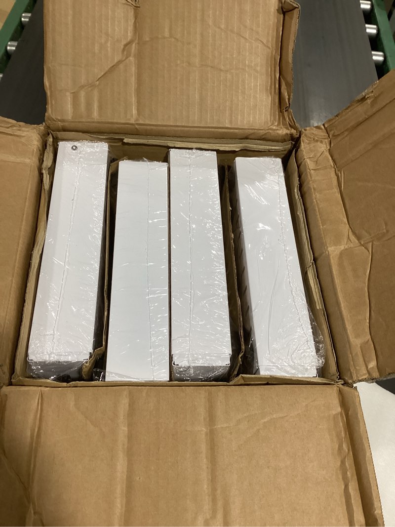 Condition photo showing New/Like New for seinloes 4 pack pull out cabinet organizer 21"deep with raising pad for framed cabinets, expandable slide out drawers for kitchen cabinets with 4pcs divider racks, roll out shelves 12.1"-20.4" w white white 12.1"-20.4"w x 21"d(4pack)