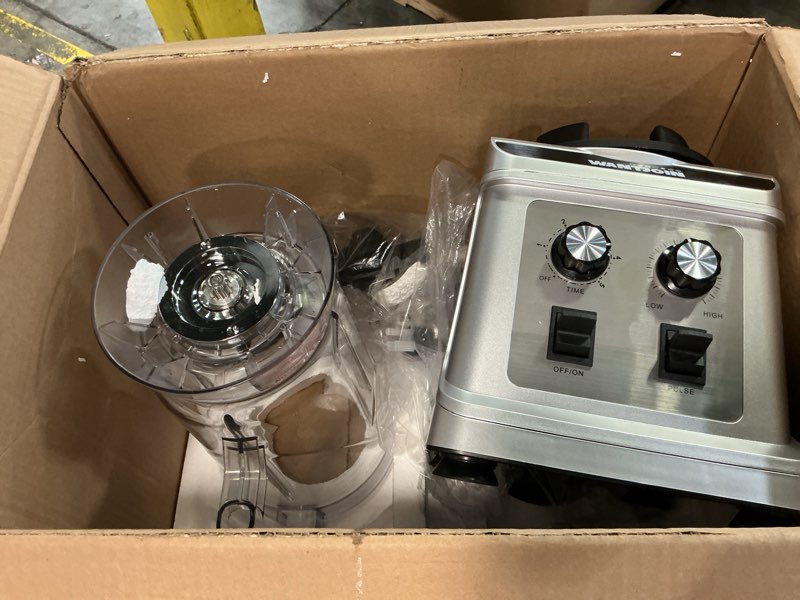Condition photo showing Good Condition for WantJoin 136oz Commercial Blender – Heavy Duty 18800 RPM Professional Blender with Pure Copper Motor, Multi-Speed, Dishwasher Safe for Smoothies & Juices