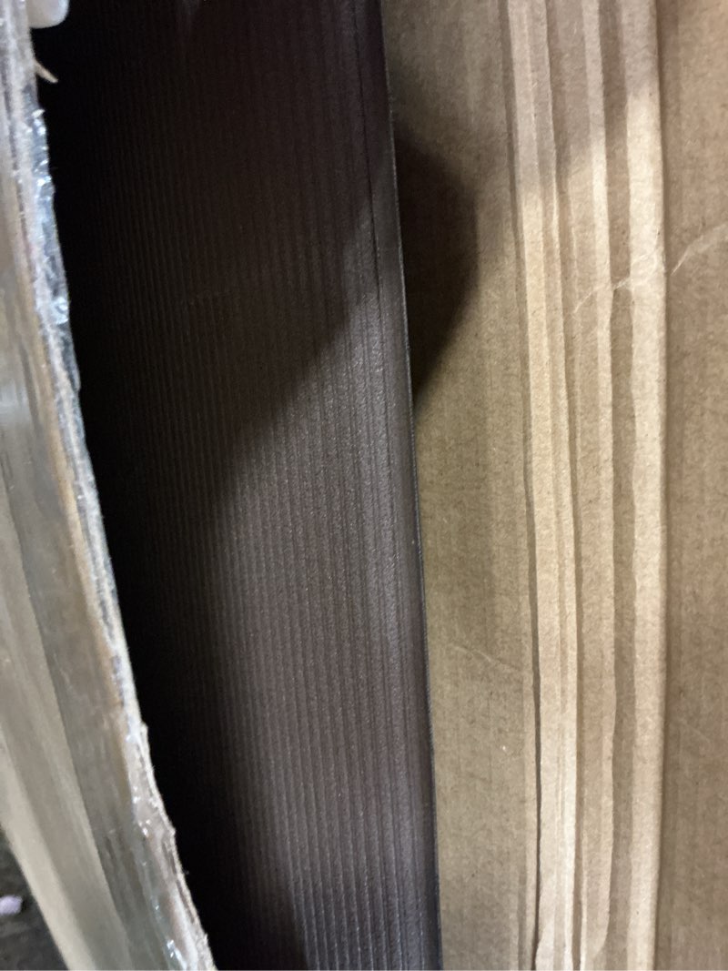 Condition photo showing Good Condition for ophanie anti fatigue cushioned mat, 3/4 inch thick, 20x48 kitchen mats for floor, kitchen rugs, waterproof, comfort ergonomic standing mat for office, home, standing, black non-slip ridged bottom black 48"l x 20"w x 0.8"th