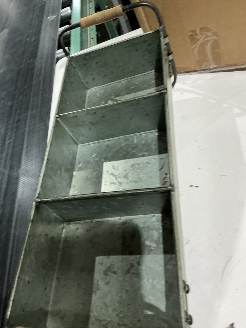 Condition photo showing As Is for similar((((gracie oaks jaleon galvanized