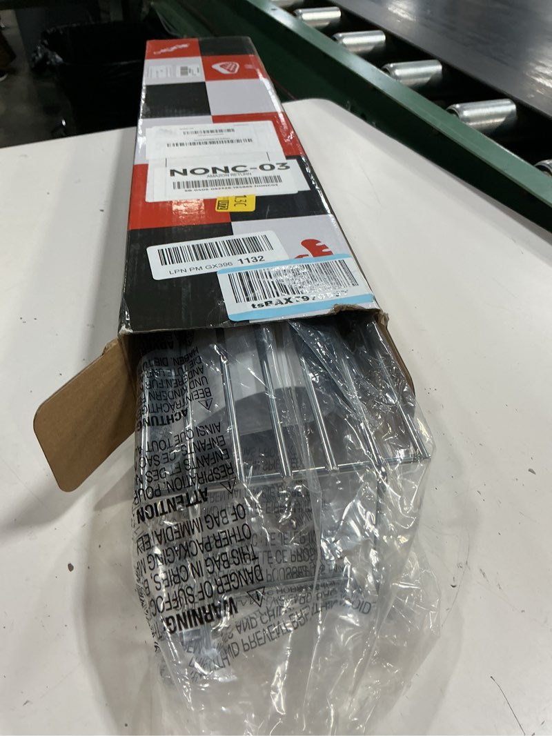 Condition photo showing New/Like New for qulimetal stainless steel warming rack for weber spirit 300, grill parts for weber spirit 2 300 series grills with front control knobs, 7641 upper rack for weber genesis silver gold b/c grills