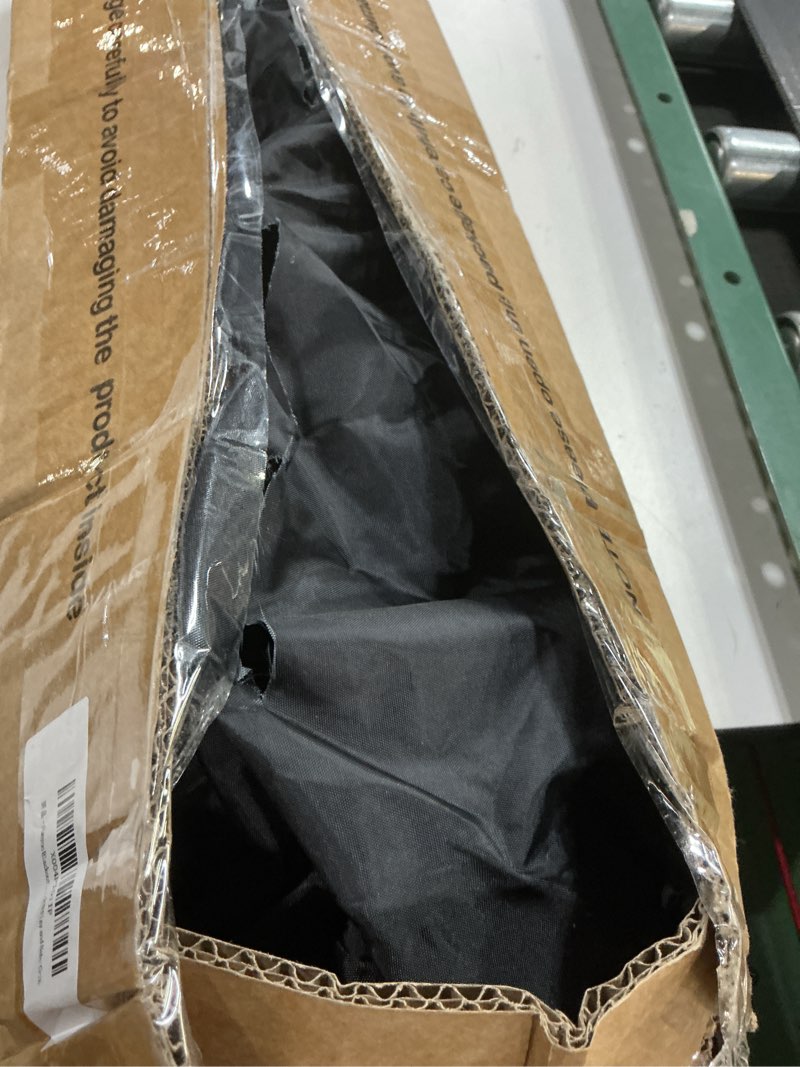 Condition photo showing As Is for funyoo pop up blackout tent for babbies and toddlers, one click setup baby travel crib tent, blackout cover for pack n play and baby crib