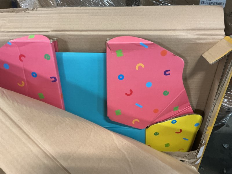 Condition photo showing Good Condition for Pop2Play Cocomelon Indoor Playground for Toddlers – StrongFold Technology Cardboard Toddler Slide by WowWee, Multicolor