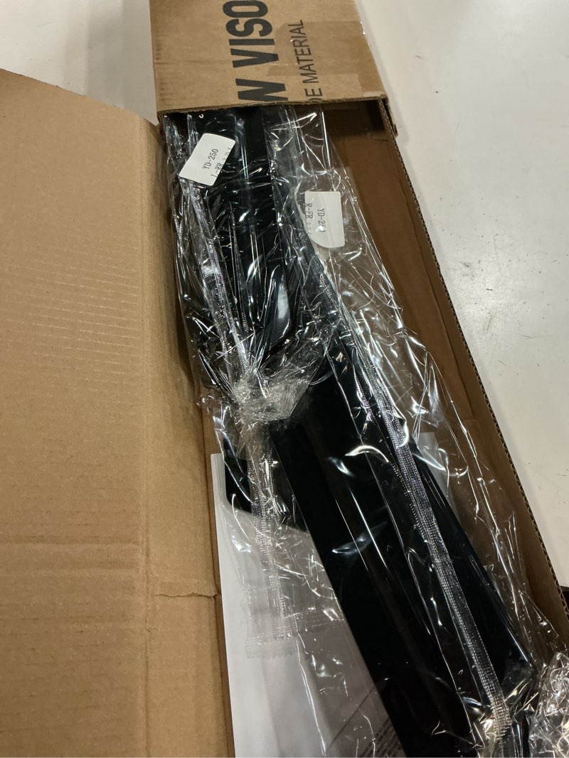 Condition photo showing New/Like New for window visors rain guards for honda crv 2017 2018 2019 2020 2021 2022, out-channel window vent wind deflectors visors shades for 17-22 cr-v 2017-2022 honda crv