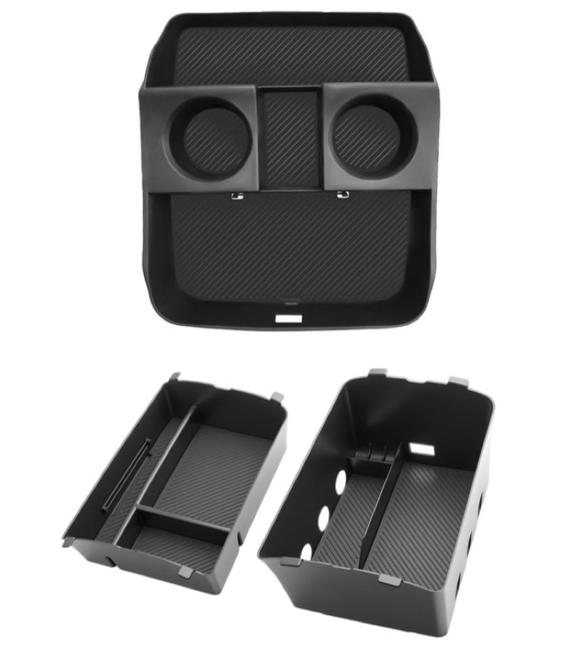 Coleya (3Pack) 2026 Palisade Center Console Organizer for Hyundai Palisade (Only fit Calligraphy) 