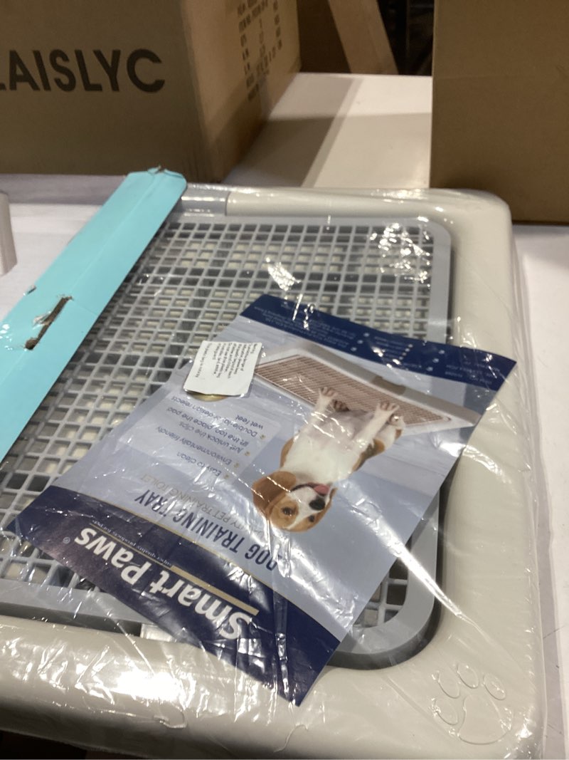 Condition photo showing Good Condition for Smart Paws 3 Sizes Small Puppy Dog Toilet,Poodles Training Tray,Yorkie Pet Pads Holder 21.65x17.71 Inch (Pack of 1)