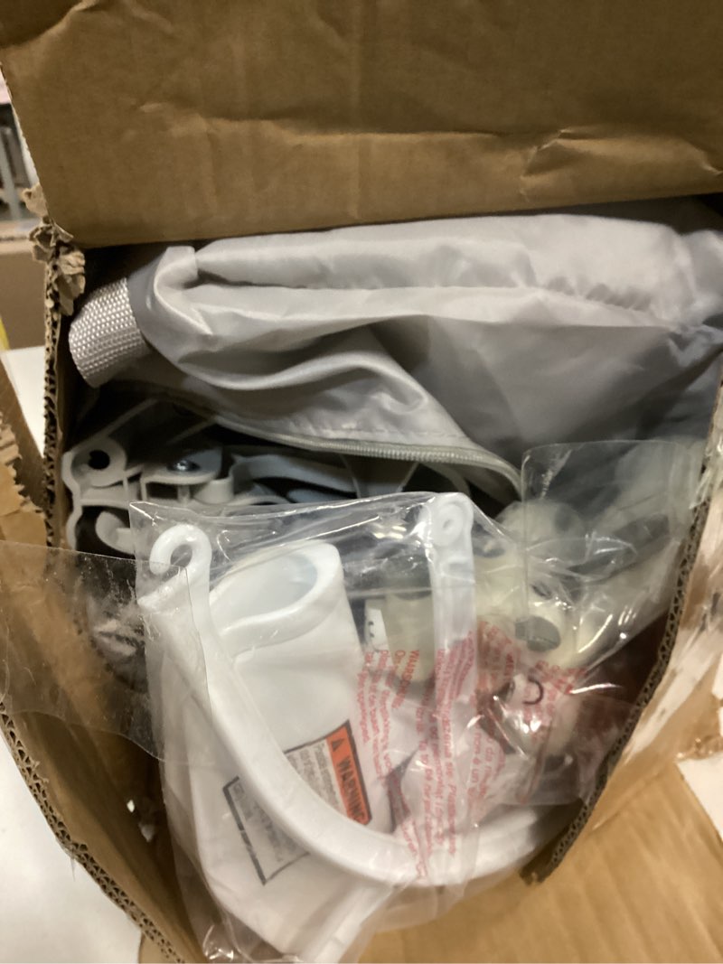 Condition photo showing Good Condition for Baby Bassinets Bedside Sleeper, 4 in 1 Portable Bedside Crib w/Mattress, Diaper Changer, Storage Basket, Music Box, Carry Bag, Foldable Playard Sleeper for Newborn (Light Gray)