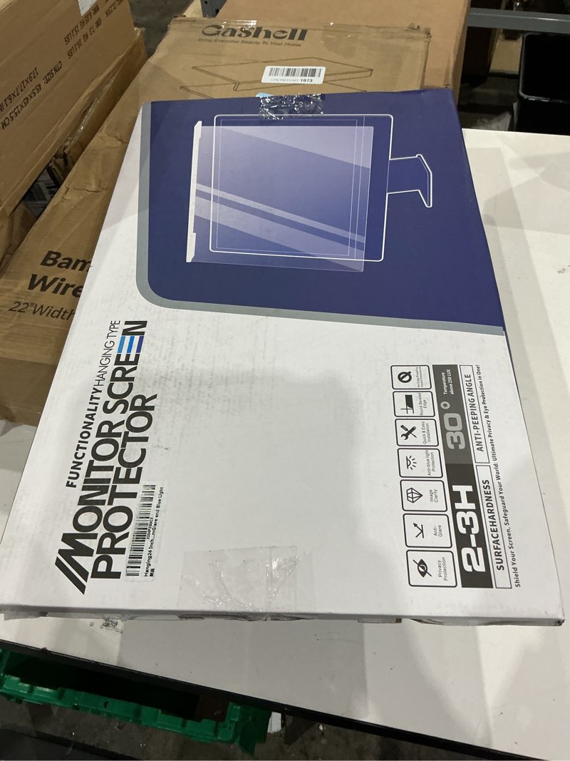 Condition photo showing New/Like New for 24 inch computer privacy screen filter, removable universal computer monitor privacy filters 16:9 aspect ratio (w*h:531mm*298mm), anti-spy anti-scratch anti-glare protector for widescreen monitors for laptop 24 inch 16:9-2pack