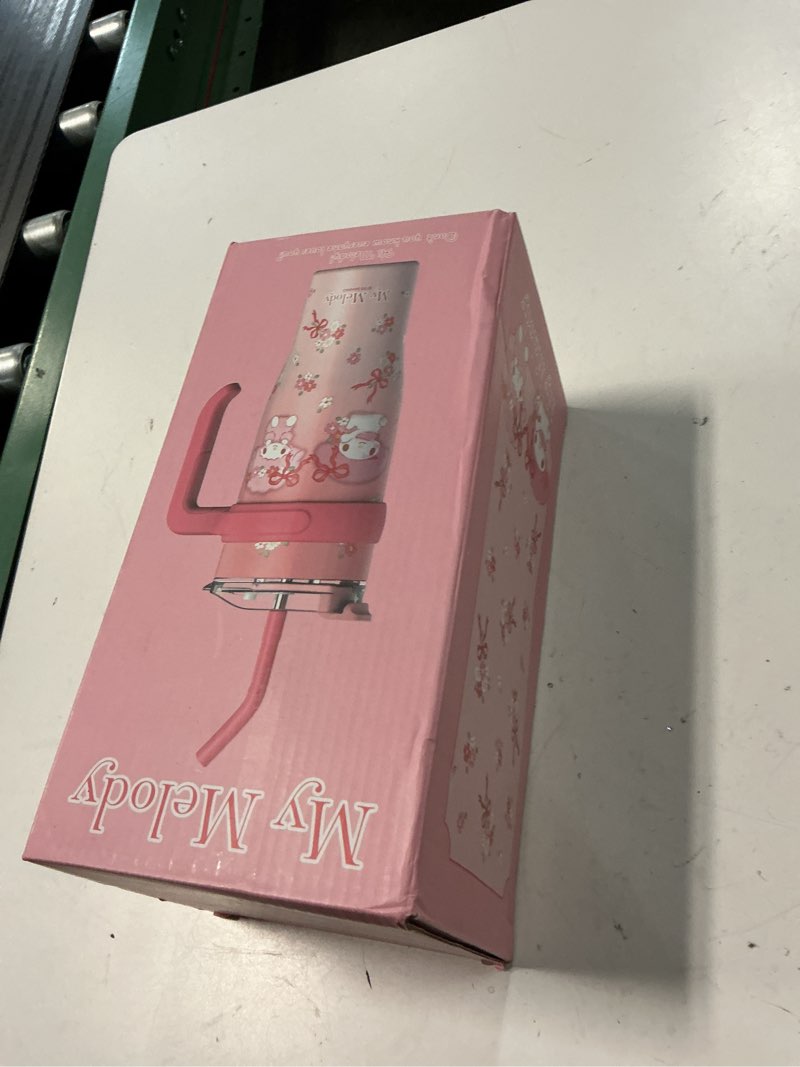 Condition photo showing New/Like New for melody stainless steel insulated tumbler with lid, straw & handle 1200ml - xl size, pink