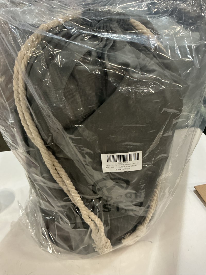 Condition photo showing New/Like New for OutdoorMaster Golf Travel Bags for Airlines with Wheels and Hard Case Top, Protect Golf Clubs, Lightweight and Easy to Maneuver, Upgrade Version Blue