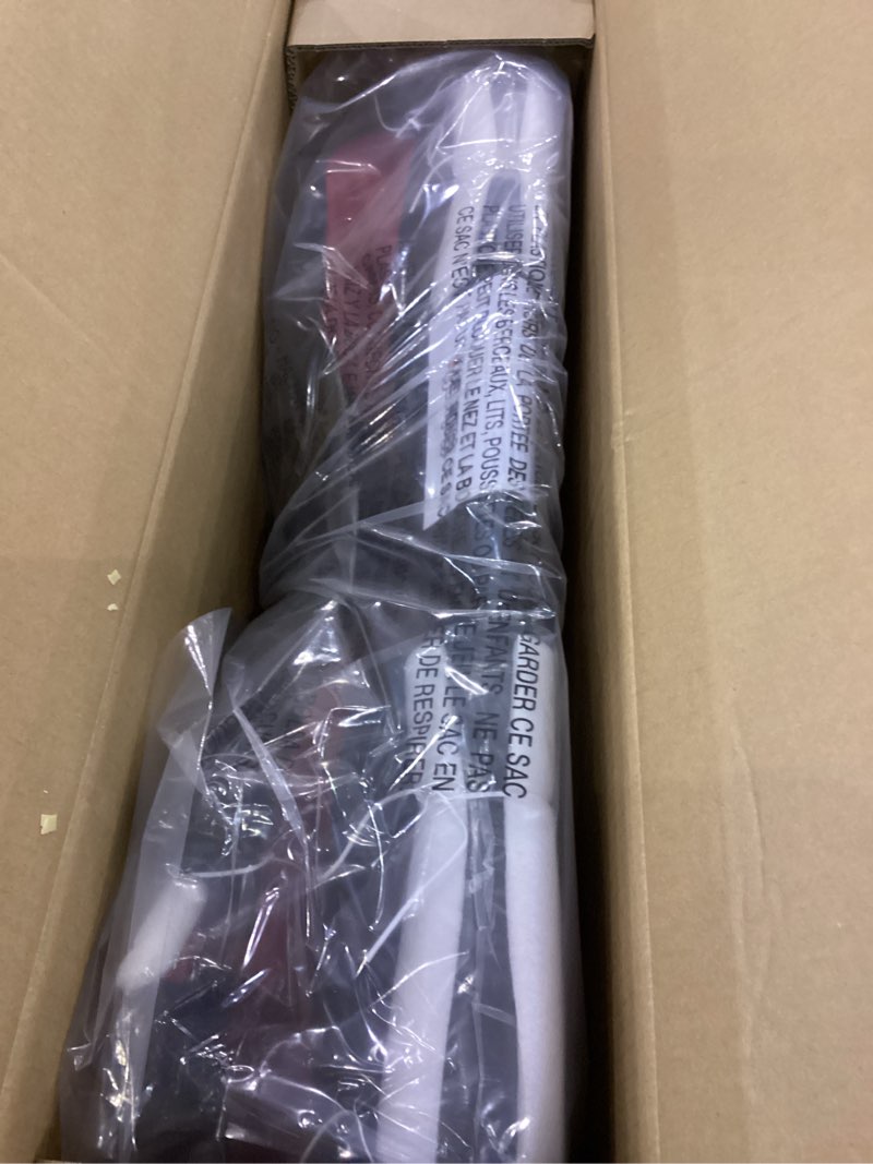 Condition photo showing New/Like New for Kolcraft Cloud Plus Lightweight Double Stroller Side-by-Side for Infant Toddler, Compact Folding Travel System with Reclining Seats, Canopies, Storage Basket, Trays, Easy Maneuver – Red Black