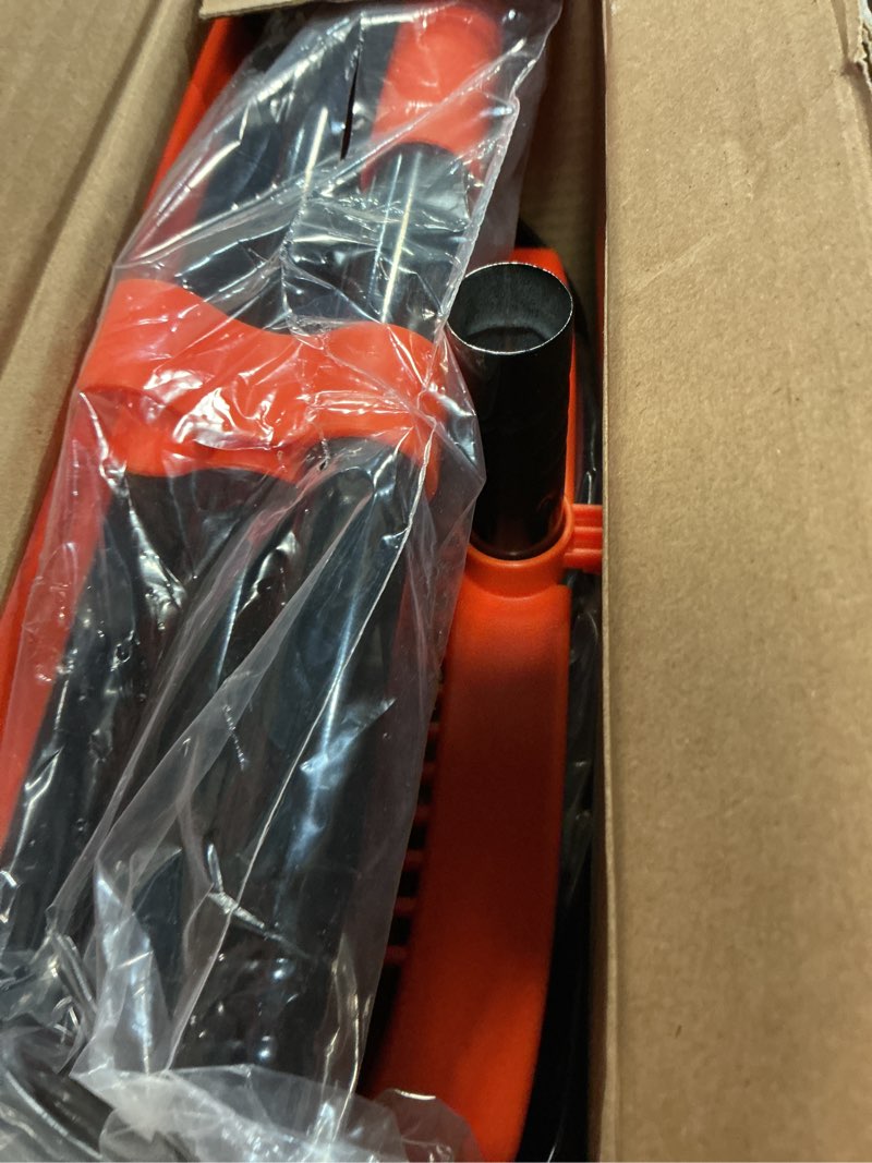 Condition photo showing Good Condition for jehonn broom and dustpan set for home  long handle lightweight broom set with comb teeth (orange black)