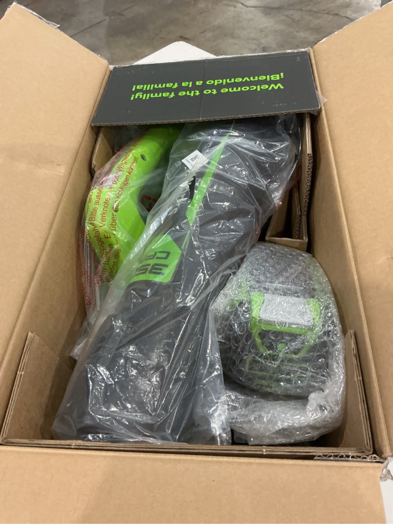 Condition photo showing Good Condition for greenworks 40v (100 mph / 350 cfm) cordless axial leaf blower, 2.0ah battery and charger included (350 cfm) blower, 2.0 ah