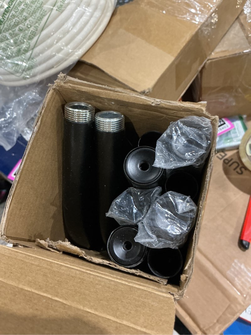 Crkmire Double L Shaped Shower Curtain Rod, [23.6"-53"] x [23.6"-53"] Adjustable Dual Corner Shower 