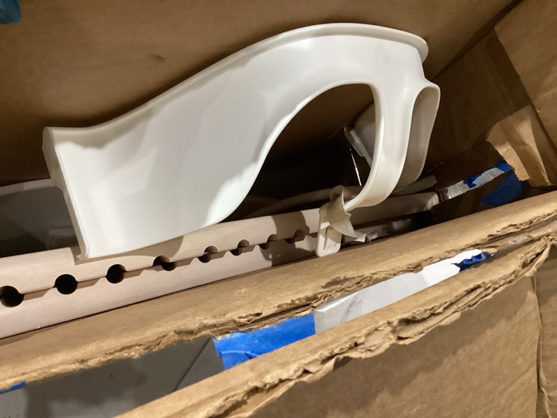 Condition photo showing Good Condition for (((whide ))))stokke tripp trapp high chair 2, whitewash - includes chair + baby set with removable harness for children 6-36 months - adjustable, ergonomic & easy to clean