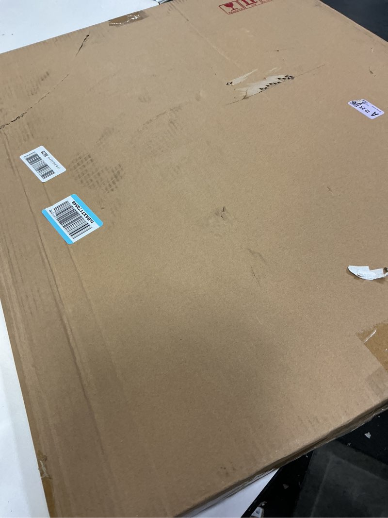 Condition photo showing Good Condition for 24x30 Wood Frame Brown, Rustic Natural Wooden 30x24in Poster Picture Frame, Distressed 24 x 30inch Woodgrain Gallery Photo Frame with HD Plexiglass, Horizontal Vertical Wall Mounting Display 1pcs Brown 24x30