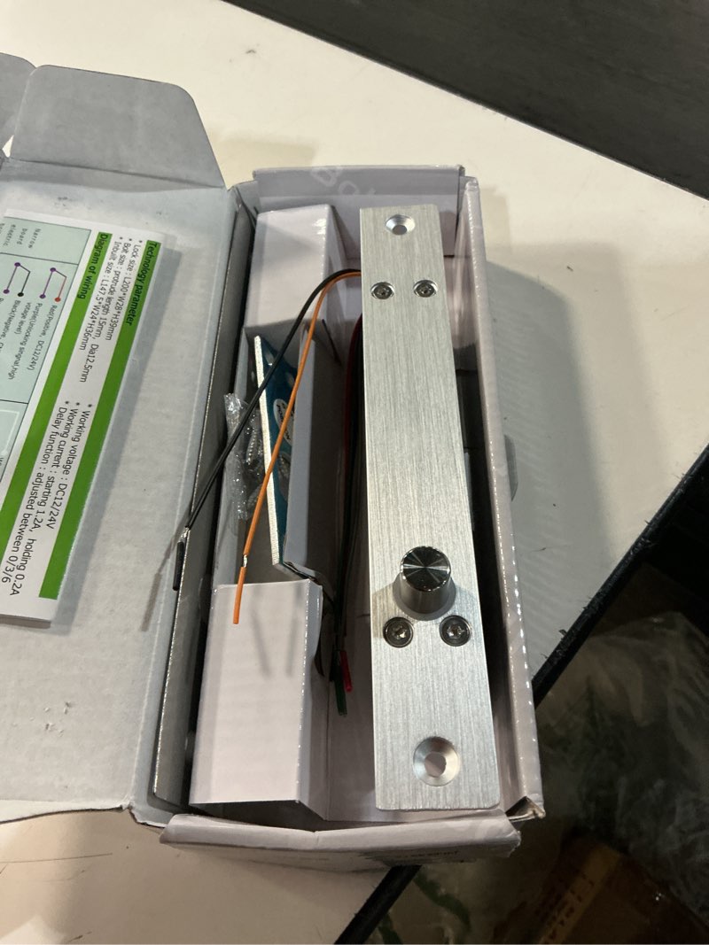 Condition photo showing Good Condition for electric drop bolt lock deadbolt fail-secure no mode 12v dc for narrow door access control system fail secure