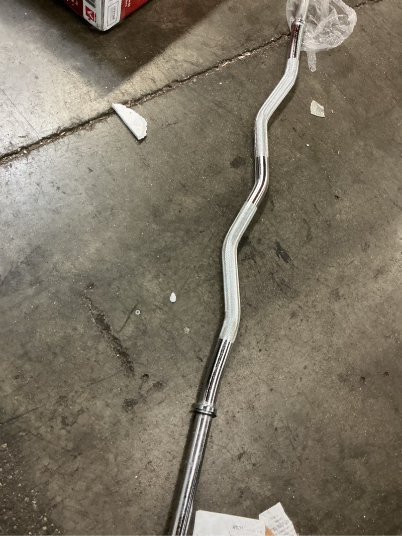 Condition photo showing Good Condition for cap standard solid 47-in e-z curl bar