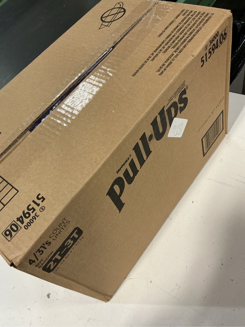 Condition photo showing New/Like New for pull-ups boys' learning design ecomm pack disposable training pants - 2t-3t - 124ct