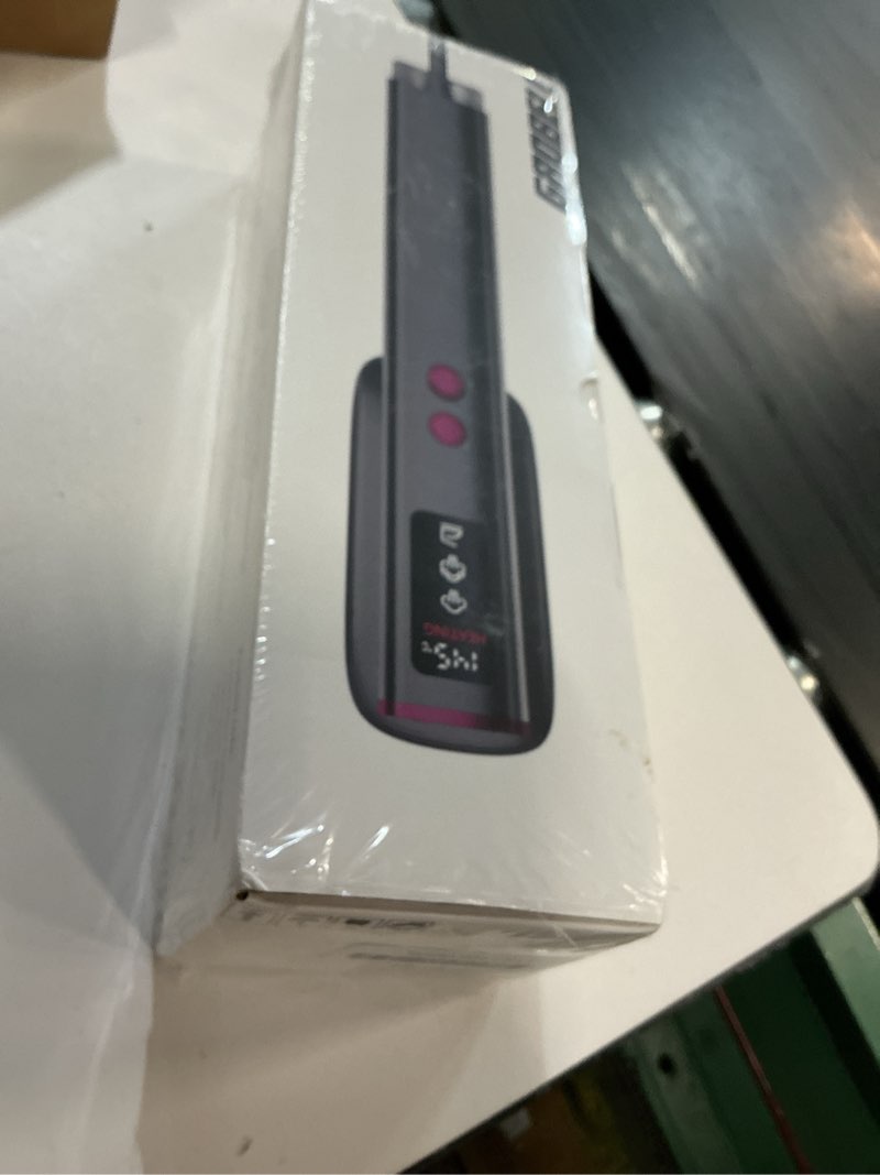 Condition photo showing New/Like New for travel garment steamer for clothes: 100v-220v portable hand held 2 in 1 steam iron, 20s smart fast heat up handheld clothing steamer, 4 modes with led display, travel size, for global voltage gray