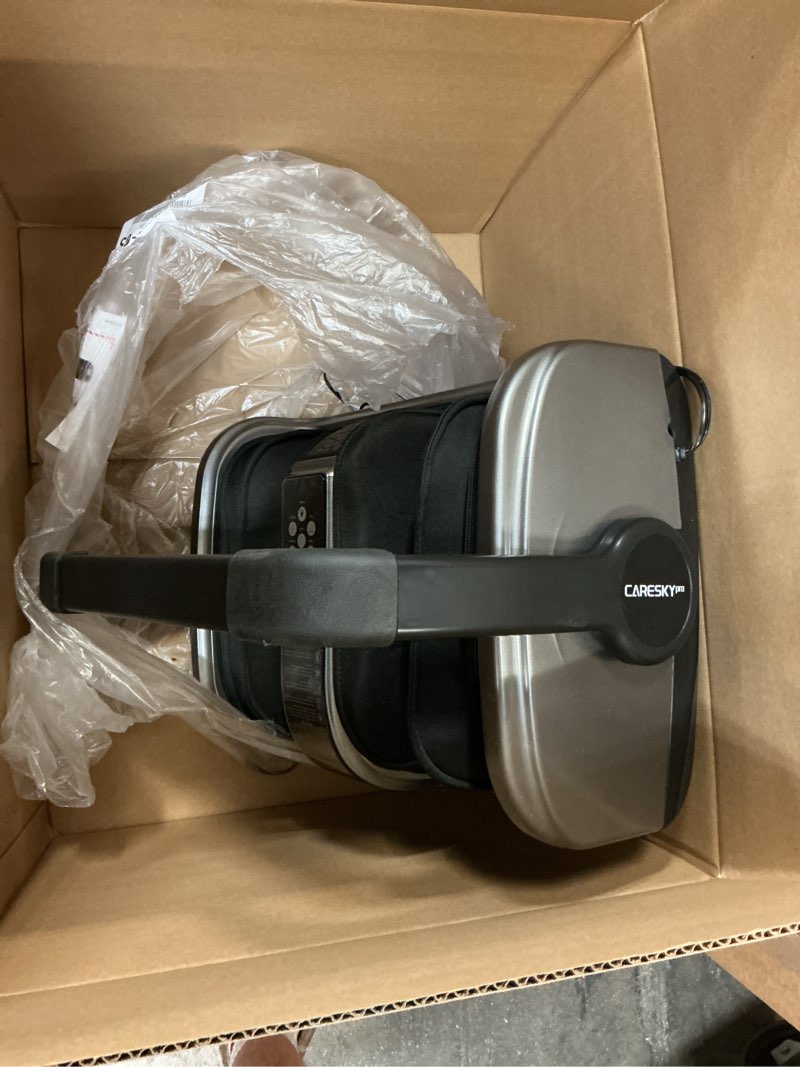Condition photo showing As Is for Shiatsu Foot Massager with Heat, FSA Store Eligible Items, 3-Heating for Circulation and Pain Relief, Deep Kneading Rolling for Calf-Feet-Arm Relaxation, Plantar Fasciitis, Neuropathy Deep Gray