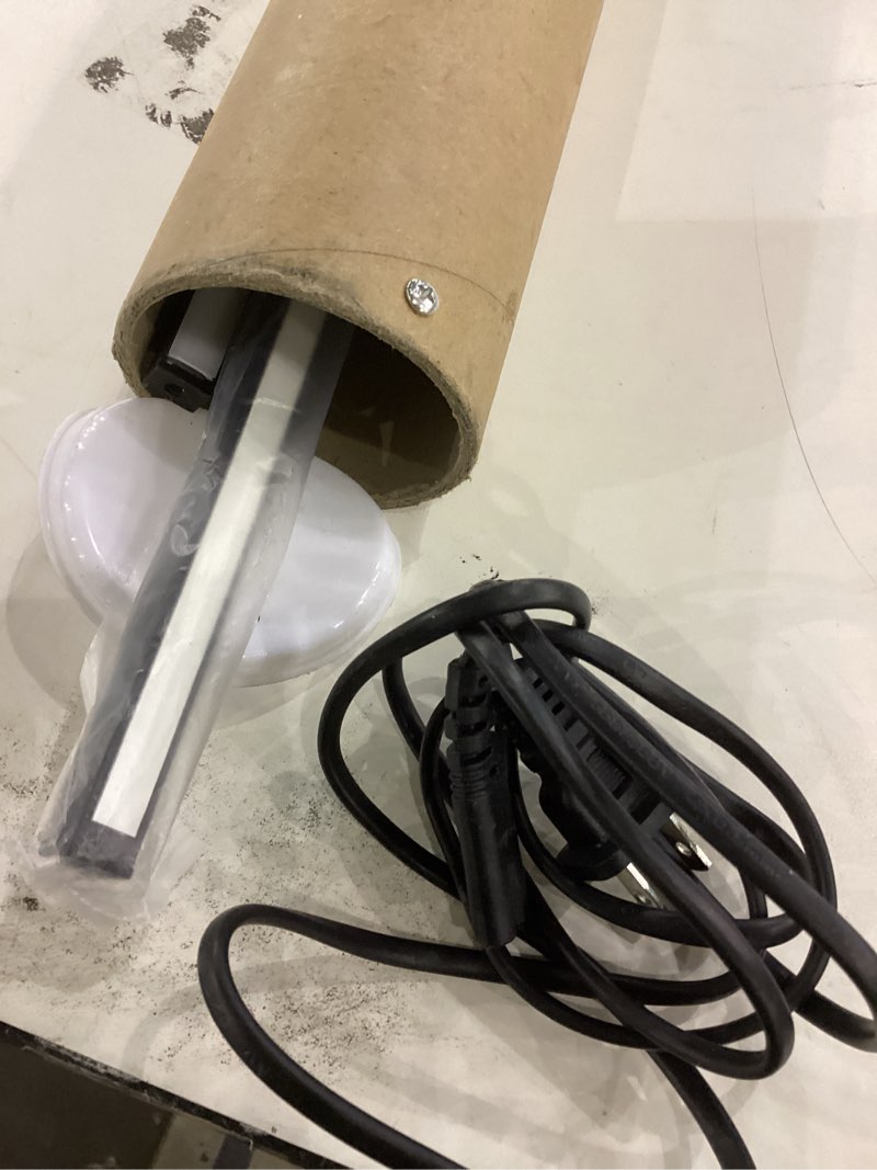 Condition photo showing As Is for Art3d LED Recessed Lighting Kit - 6pcs Self-adhesive White LED Light with Smart Switch, 3000k Touching Switch Light for Wood Slat Wall Panels, Headboards, Stairs, Home decor, Under Cabinet Strip Light