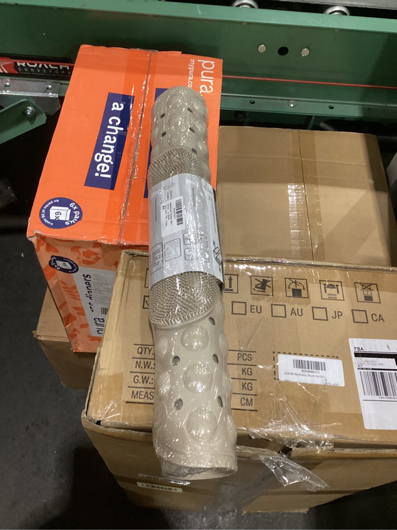 Condition photo showing New/Like New for Extra Large Non-Slip Shower Mat, Bathtub Mat with Foot Massage, Quick-Dry Drainage Holes and Suction Cups, BPA-Free, 32x20 Inch, Soft TPE, Khaki