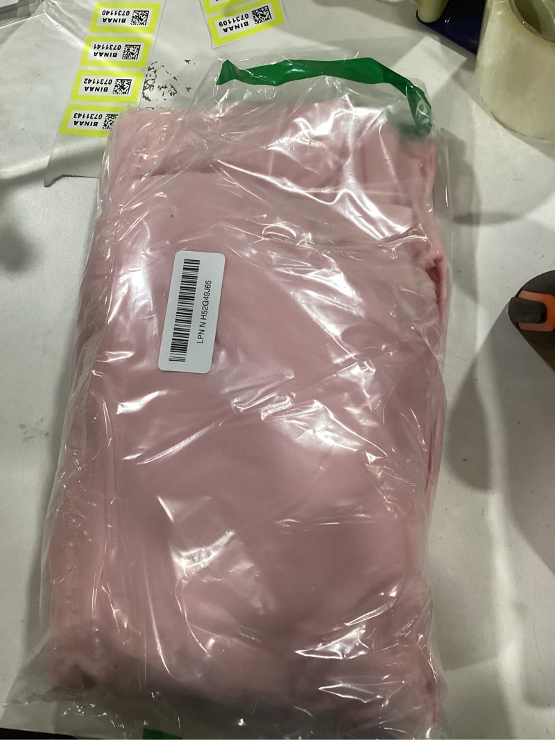 8x10FT Baby Pink Backdrop Curtains for Wedding Parties, Wrinkle Free Polyester Photography Backdrop 