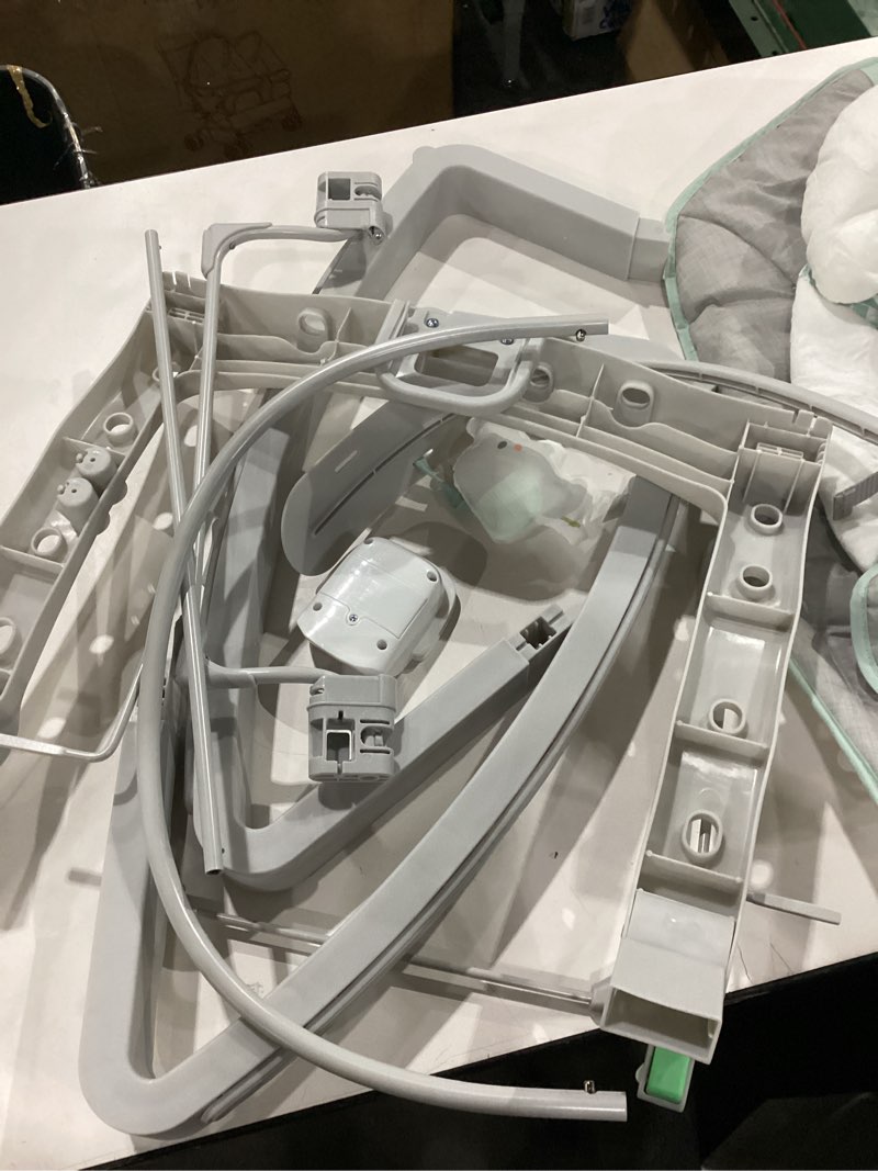 Condition photo showing Good Condition for Ingenuity Keep Cozy 3-in-1 Grow with Me Vibrating Baby Bouncer, Seat & Infant to Toddler Rocker, Vibrations & -Toy Bar, 0-30 Months Up to 40 lbs (Weaver)