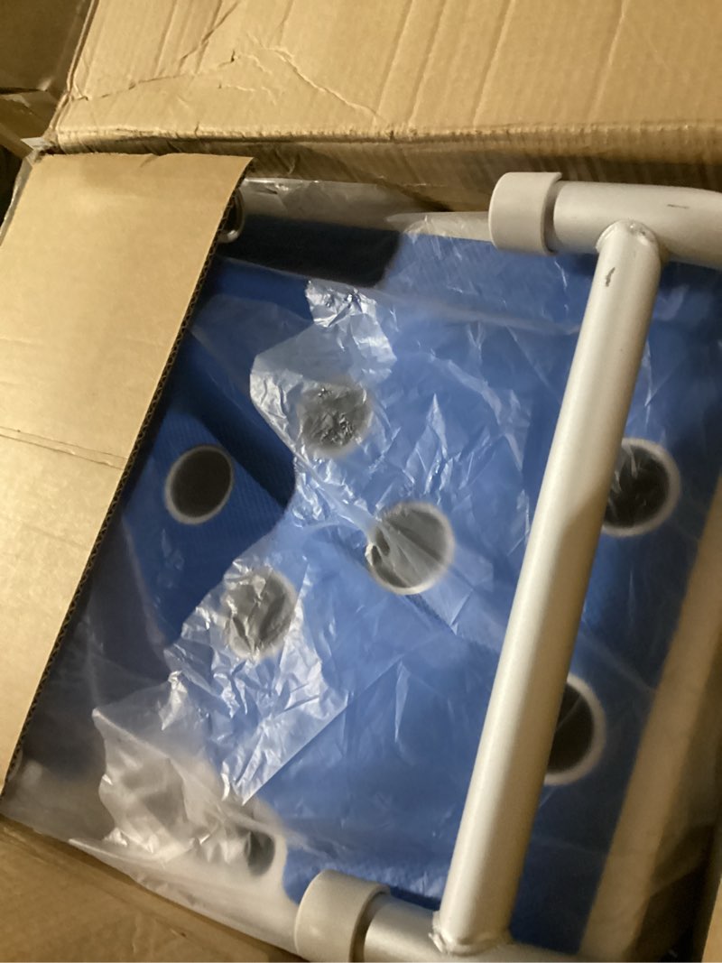 Condition photo showing New/Like New for sliding shower chair for inside shower & bathtub, 500lb heavy duty adjustable height transfer bench, shower bench seat for elderly disabled & seniors, tub transfer bench with quick-dry seat sliding shower chair with arms and back