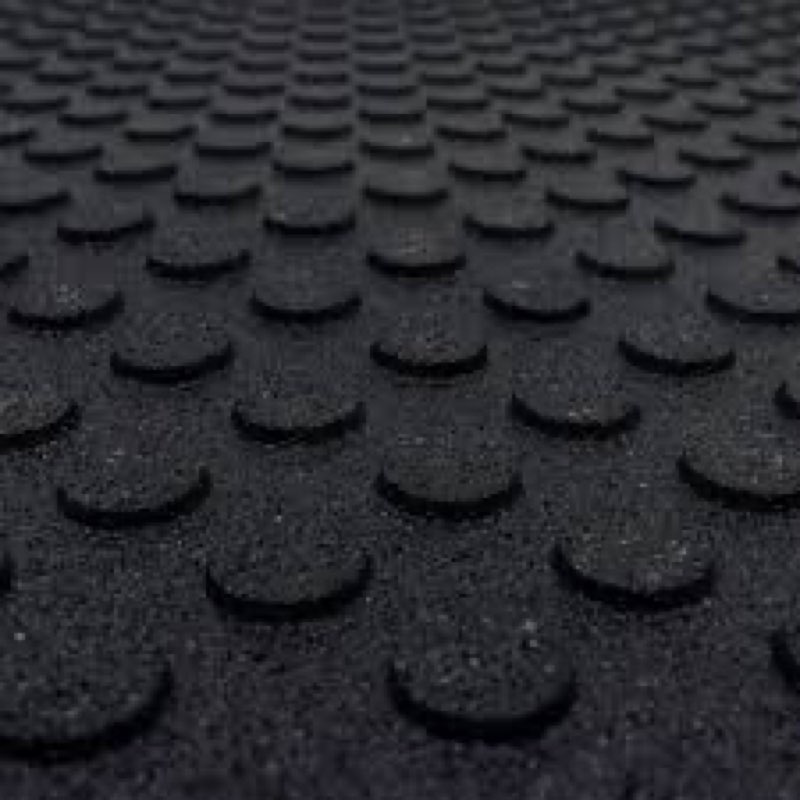 Mohawk Home Heavy Duty Rubber Stall Mat - Gym Floor- Under Dog Crate - All Purpose Utility 3' x 4' -