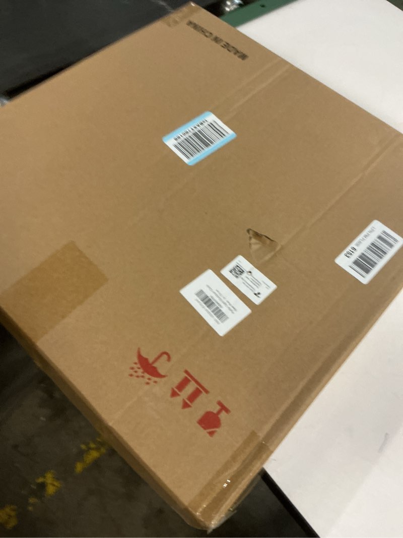 Condition photo showing New/Like New for Illuminated Large Metal Outdoor Clocks Waterproof 18 Inches With AI Auto Light Smart Sensor,Extra Big Indoor Outdoor Wall Clocks With Thermometer & Hygrometer for Patio, Pool, Garden,Porch Oil Rubbed Bronze 18 inch