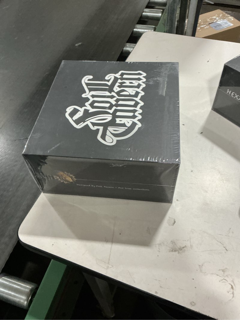 Condition photo showing New/Like New for HexCase - Wooden Acrylic Hexagon Display Case for 1 Sports or TCG Trading Card or Mini Figure | Wall or Desk Shadow Box Display for Collectibles | Gift-Ready Collector Case