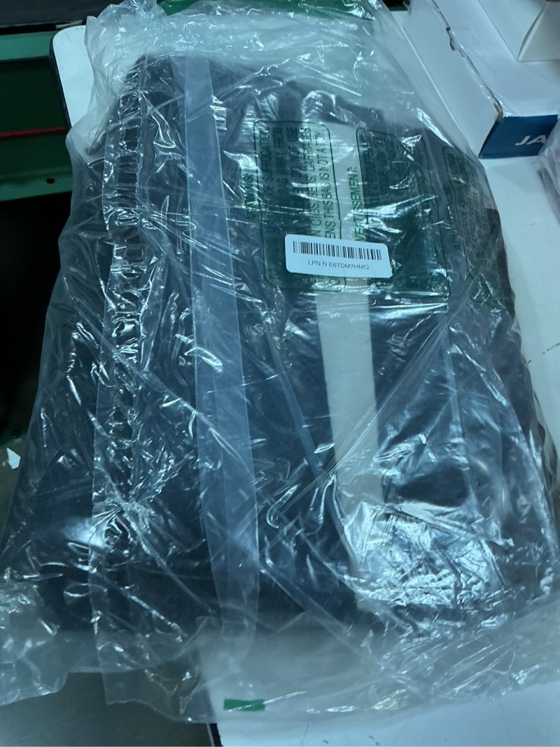Condition photo showing Good Condition for nicetown 100% absolutely blackout linen curtains with thermal insulated black  liner, 52\" w, 2 pcs, beige, 90\" long drapes sweep the floor decorative keep privacy panels for living room/villa/bedroom 52\"w x 90\"l (pack of 2) black