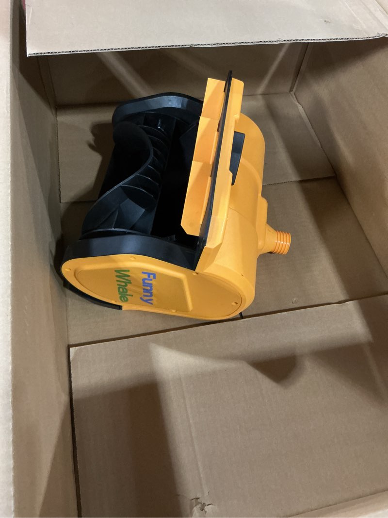 Condition photo showing As Is for ((Incomplete))Cordless Snow Shovel Compatible with DeWalt 20V MAX Battery(NO Battery) 12\" Electric Snow Blower for Driveway Max 16FT Throw Distance, 7\" Clear Depth with Front Handle for Deck, Patio, Bare