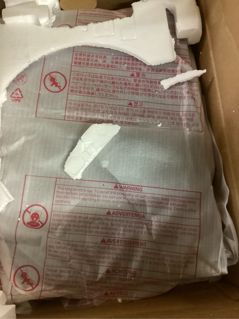 Condition photo showing item condition for GE Countertop Microwave Oven,1, 200-watt Capacity, 2.0 Cubic Ft., 8 Auto Setting Cooking Settings, Child-Lock Technology, Kitchen Essentials for the Countertop, Dorm Room or Apartment, Stainless Steel 2.0 Cu.Ft. Stainless Steel