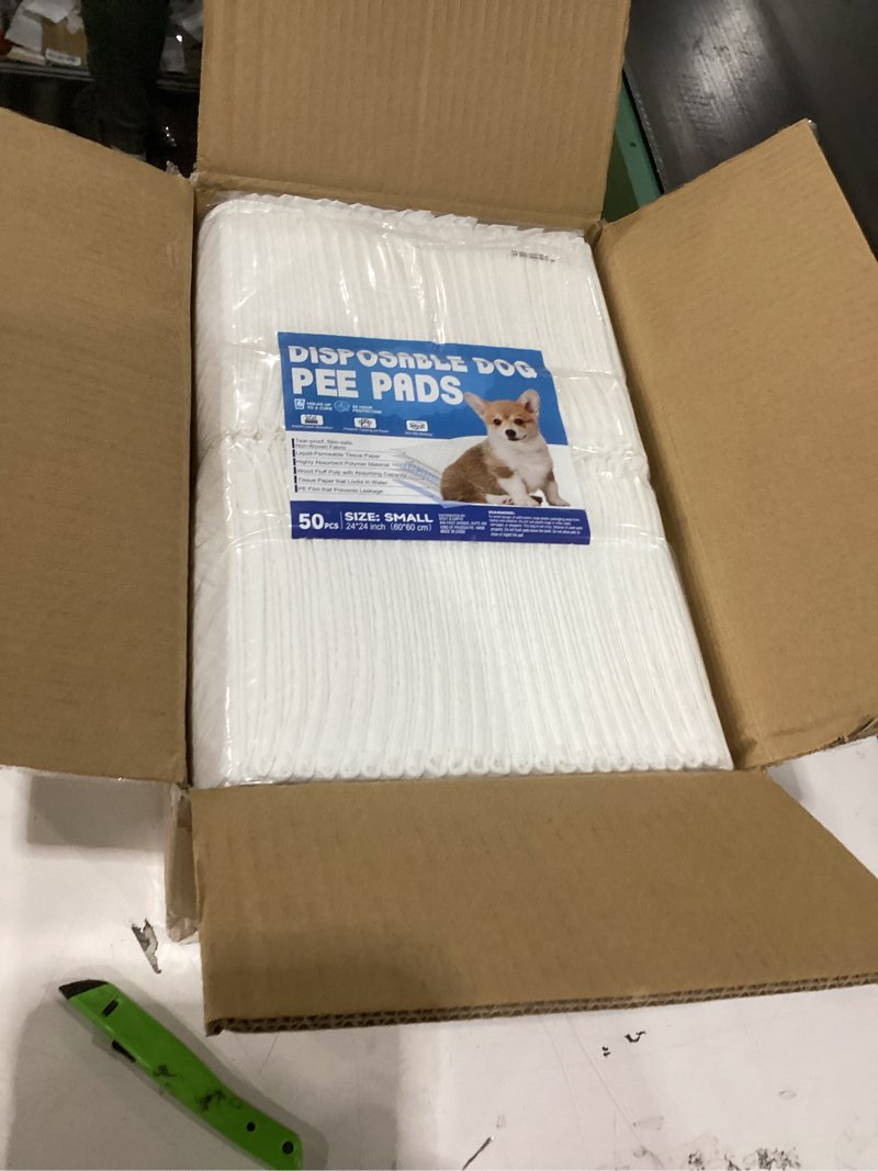 Condition photo showing New/Like New for Wee Wee Pads for Dogs, Premium Puppy Pads with 6-Layer Leak-Proof Design, Disposable and Safe Dog Pee Pads, Large (24x36, Holds 9 Cups), 30 Count 24"*36"-30ct